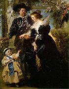 Rubens, his wife Helena Fourment, and their son Peter Paul Peter Paul Rubens